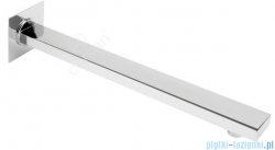 Corsan ramię ścienne 38cm do deszczownicy prostokątne chrom CMR38