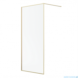 Radaway Modo F II Gold kabina Walk-in 160x201cm Złoty połysk szkło przejrzyste 10409164-09-01