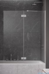 Radaway Essenza Pnd II parawan nawannowy 130cm prawy szkło przejrzyste 110002130-01-01R