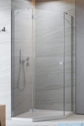 Radaway Essenza 8 Ptj kabina pięciokątna 100x80cm lewa szkło przejrzyste 10490000-01-01L/10490800-01-01