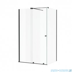 Excellent Ortigo kabina prostokątna 120x90 cm przejrzysta czarny mat KAEX.5016.K.1200.0900.BL