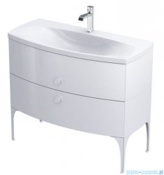 Oristo Louis szafka z umywalką 101x55x47 biały OR50-SD2S-102-1/UME-LU-102-93