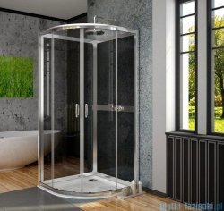 Radaway Premium Plus 2S Komplet ścianek tylnych 80x80 szkło przejrzyste 33443-01-01N