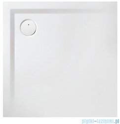 Sanplast Space Mineral B-M/SPACE brodzik kwadratowy z powłoką 100x100x1,5 cm biały 645-290-0041-01-002