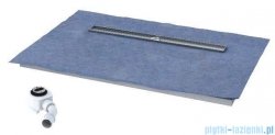 Schedpol brodzik posadzkowy podpłytkowy ruszt Steel 120x70x5cm 10.005/OLDB/SL