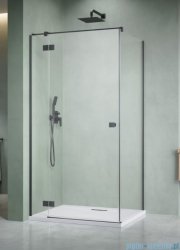 Radaway Essenza Kdj Brushed GunMetal kabina 110x120cm lewa szczotkowany grafit 1385041-92-01L/1384054-01-01