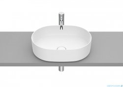 Roca Inspira Round umywalka nablatowa 50x37cm biała matowa A327520620