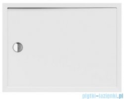 New Trendy New Cantare Brodzik akrylowy prostokątny 130x80x4,5 cm biały B-0442