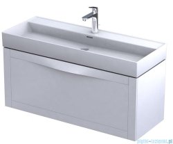 Oristo Skagen szafka z umywalką wisząca 119x50x45 biały mat OR49-SD1S-120-2/UME-BD-120-91-C