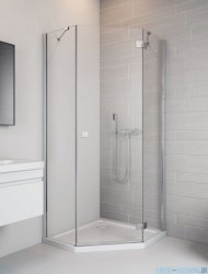 Radaway Essenza New Ptj kabina pięciokątna 100x90cm prawa szkło przejrzyste 385010-01-01R/385057-01-01