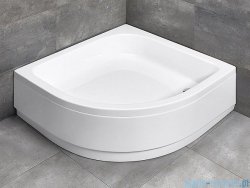 Radaway Samos A Brodzik półokrągły 80x80 bez obudowy 4S88300-03B 