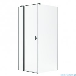 Radaway Nes Kdj II Brushed GunMetal kabina 110x80cm lewa szczotkowany grafit 10032110-92-01L/10039080-01-01