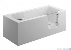 Polimat Avo wanna prostokątna dla osób starszych 150x75cm 00483 wanny z drzwiczkami