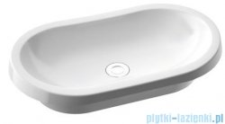 Marmorin Pia 700 umywalka wpuszczana w blat 72x36 cm biała 572070020010