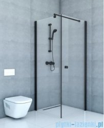 Sea Horse Fresh Line Black kabina kwadratowa 90x90x195 cm przejrzyste BKP259TK