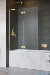 Radaway Essenza 8 SL Gold PND II parawan nawannowy 140cm lewy złoty połysk/przejrzyste 10500140-09-01L