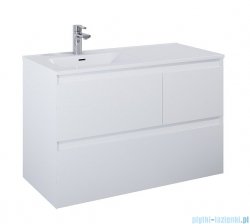 Elita Split szafka z umywalką 100x63x46cm biały mat 168156/145935