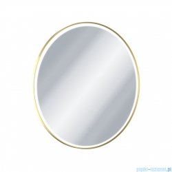 Excellent Corido lustro wiszące LED okrągłe Ø80 cm mata grzewcza złoty połysk  DOEX.CO080.GL