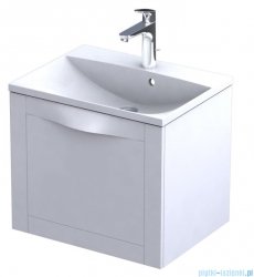 Oristo Skagen szafka z umywalką wisząca 59x50x45 biały mat OR49-SD1S-60-2/UME-AM-60-92