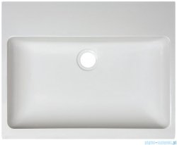 Sanplast Free Mineral umywalka prostokątna nablatowa Unb-M/FREE biała 50x40x8 cm 640-280-0100-01-000