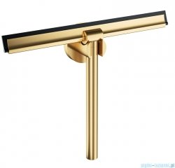 Omnires Uni ściągaczka do wody z uchwytem złoty szczotkowany UN10910GLB