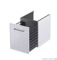 Oristo Lagom szafka niska z koszem 40x50x45cm Biały Mat OR53-SN1S-40-2