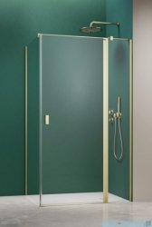 Radaway Nes 6 Kdj II Brushed Light Gold kabina 120x80cm prawa szczotkowane jasne złoto 10032120-98-01R/10039080-01-01