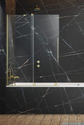 Radaway Furo Brushed Gold PND II parawan nawannowy 150cm lewy szczotkowane złoto 10109788-99-01L/10112744-01-01