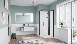 Novellini Glax 1 2.0 kabina standard 90x90 prawa czarna G21GF90DM-1HH