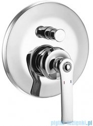 Omnires Armance bateria wannowa-podtynkowa chrom AM5235CR