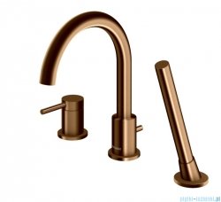 Kohlman Axel Brushed Copper bateria wannowa miedź szczotkowana QB241ABC