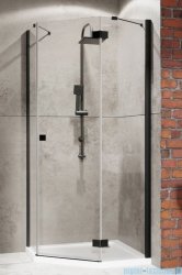 Radaway Essenza New Black Ptj kabina pięciokątna 100x80cm prawa szkło przejrzyste 385010-54-01R/385055-54-01