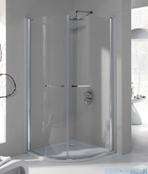 Sanplast kabina narożna półokrągła KP2/PRIII-80 80x80x195 cm przejrzyste 600-073-0520-38-401