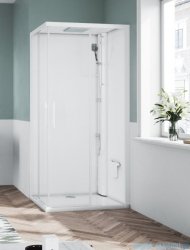 Novellini Glax 1 2.0 kabina standard 100x80 prawa biała G21A198DMF-1UU