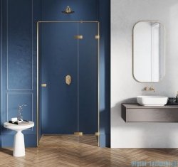 New Trendy Avexa Gold drzwi wnękowe 120x200 cm przejrzyste prawa EXK-1723