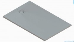 Vitalle PALO brodzik Stonex prostokątny szary 120x90cm A276477300