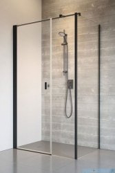 Radaway Nes 8 Black Kds I kabina 140x90cm lewa czarny mat/szkło przejrzyste 10073140-54-01L/10073114-54-01/10089090-01-01