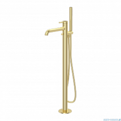 Excellent Delta Pi bateria wannowa wolnostojąca złoty połysk AREX.1254GL