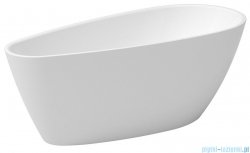 Besco Goya A-Line Glam złota 170x80cm wanna wolnostojąca akrylowa + syfon klik-klak biały #WA-170-GZB
