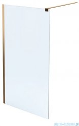 Massi Fix Gold 70x195 cm kabina Walk In przejrzyste MSKP-FA1021-70-G