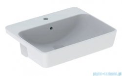 Geberit VariForm Umywalka częściowo wpuszczana w blat 55x45 cm KeraTect 500.681.00.1