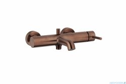 KFA MOZA ROSE GOLD bateria wannowa pozioma miedź szczotkowana 5034-020-34