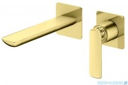 Kohlman Experience Gold bateria podtynkowa umywalkowa złoty połysk QW180EGD