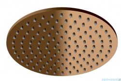 Kohlman Axel Brushed Copper deszczownica okrągła 25 cm miedź szczotkowana R25EBC