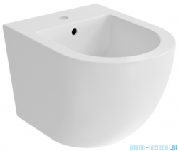 Besco Bidet Aspen White bidet wiszący z ukrytymi mocowaniami biały połysk B-AS-B