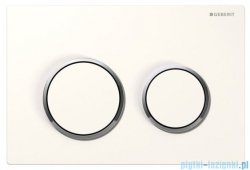 Geberit Omega20 przycisk spłukujący biały/chrom błyszczący/biały 115.085.KJ.1