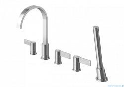 Kohlman Dexame 5-otworowa bateria wannowa QB242D