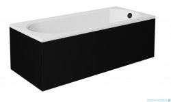 Besco Intrica 170x75cm obudowa CZARNY mat #OAI-170-PKC
