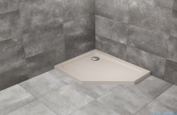 Radaway Doros PT E Stone brodzik pięciokątny 100x80 lewy kaszmirowy SDRPT1080-01-84SL