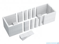 Schedpol nośnik uniwersalny do wanny prostokątnej 160-200x80cm 1.032